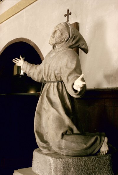 St. Francis receiving the stigmata by Germain Pilon